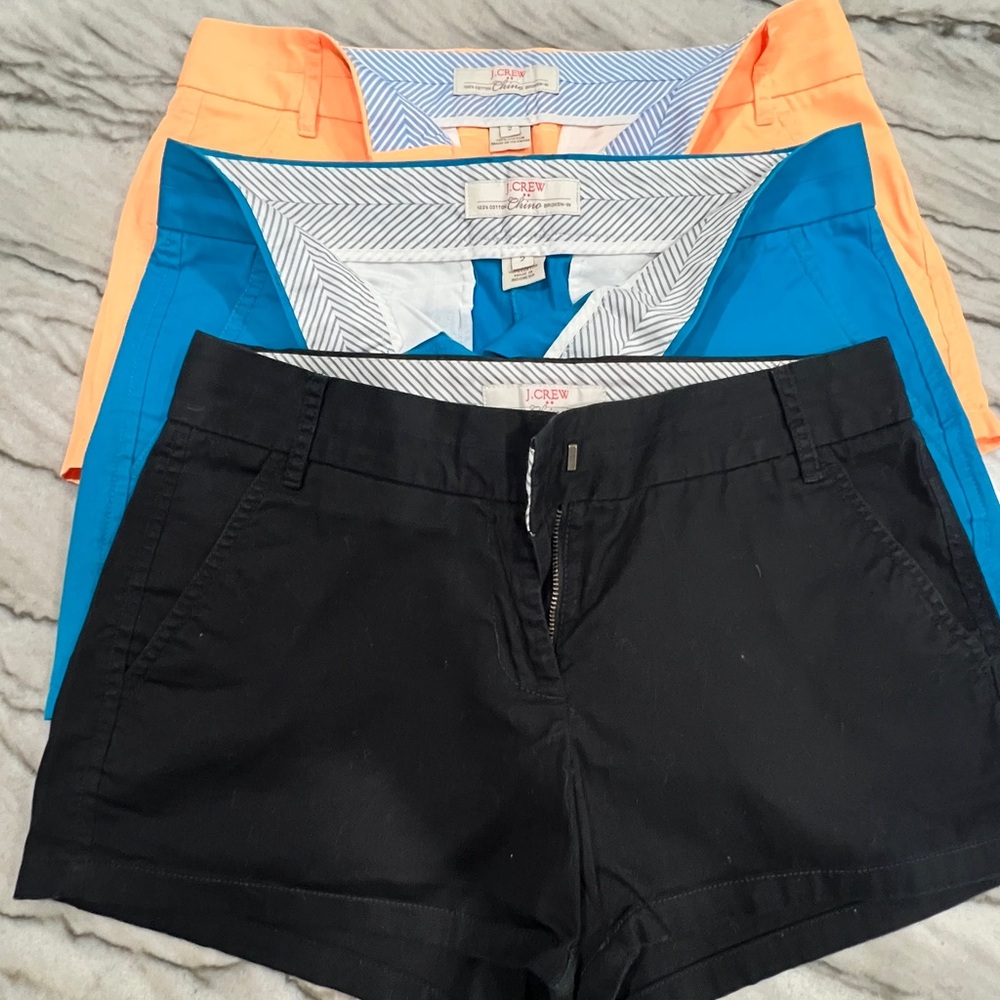 J.crew chino bundle! 3 shorts 3.5” inseam
